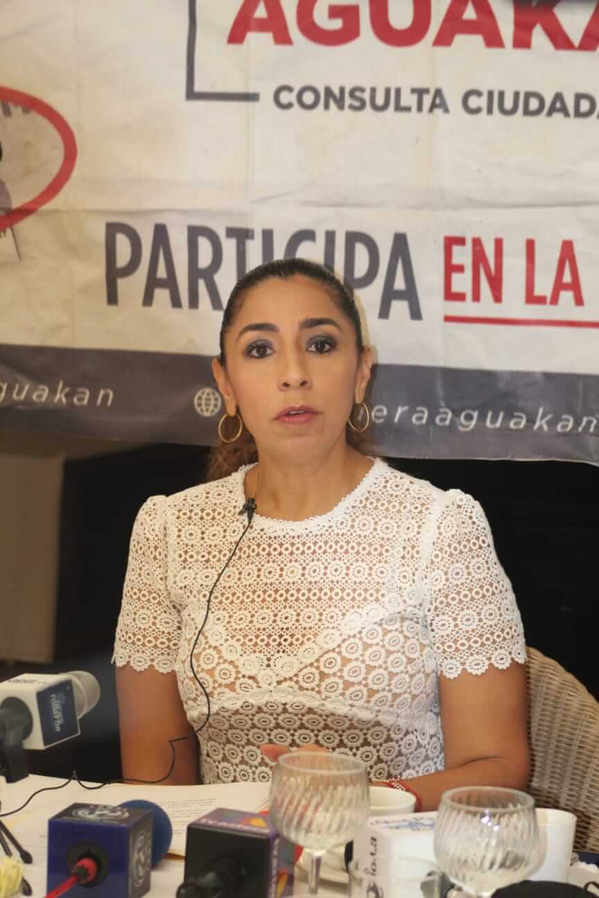 La consulta #FueraAguakan se realizará en la jornada electoral del domingo 5 de junio de 2022: Marybel Villegas