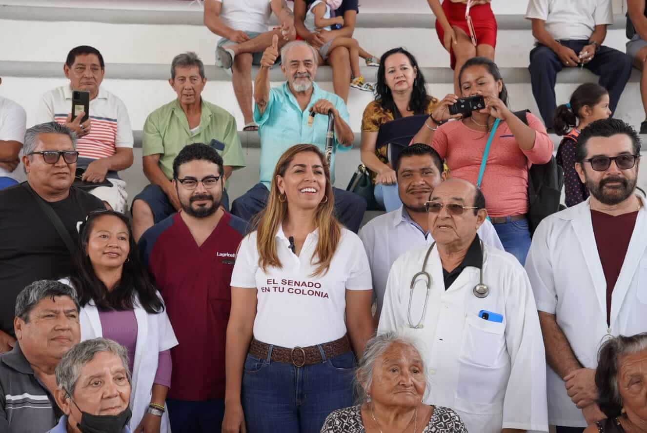 “ABRE LOS OJOS CON MARYBEL”, Senadora por Quintana Roo pone en marcha el programa de brigadas de atención médica visual